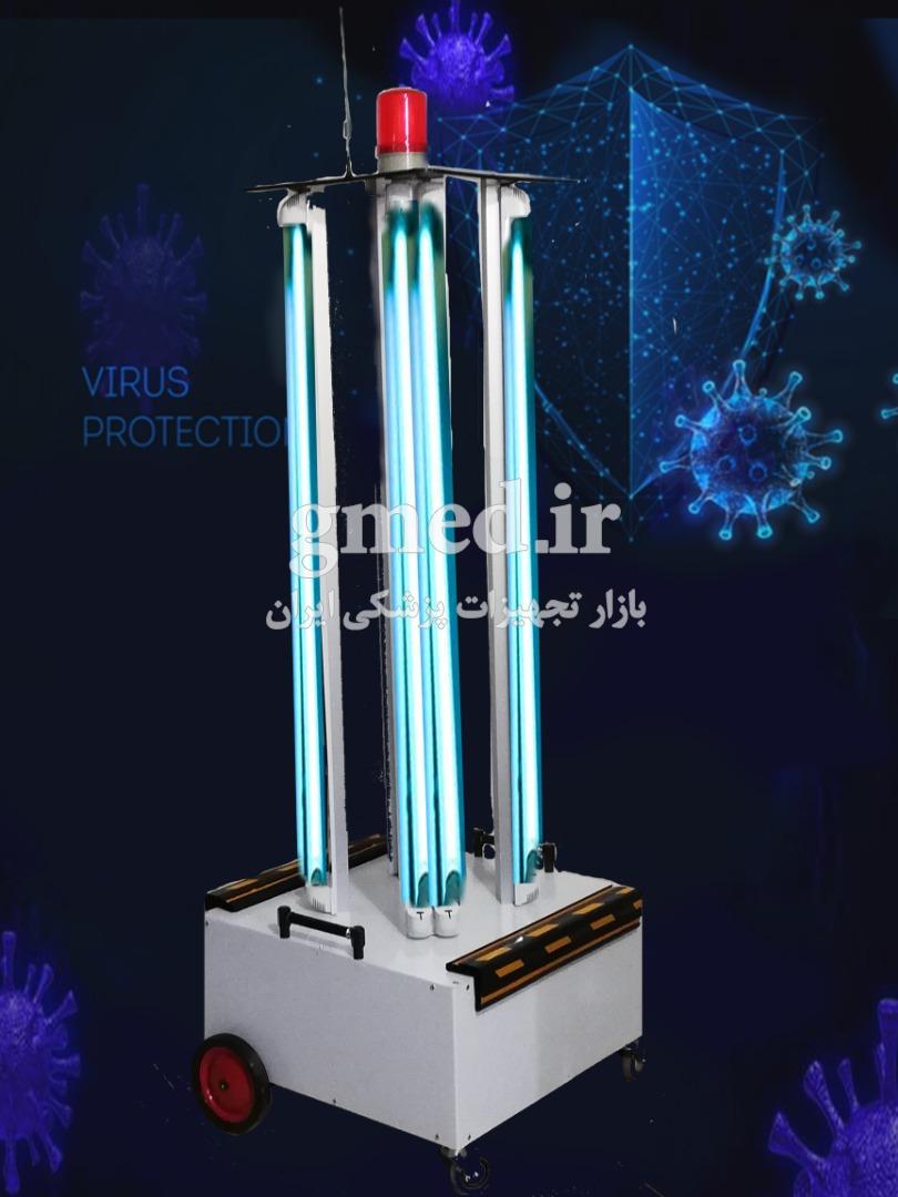 ربات-هوشمند-ضدعفونی-کننده-UV-ساخت-ایران