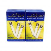 نوار تست قند خون 50 عددی گلوکوشور استار GLUCO SURE STAR مدل APEX BIO س